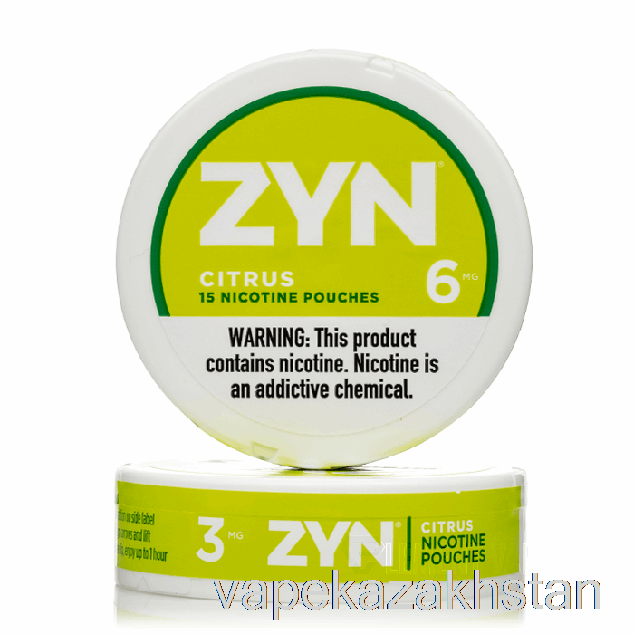 Vape Smoke ZYN Nicotine Pouches - CITRUS 3mg (5-PACK)